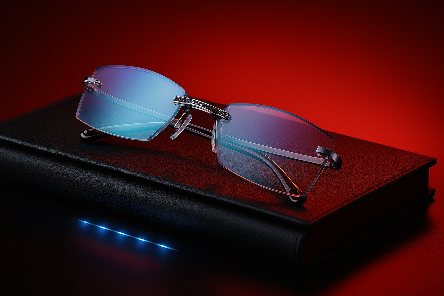 Daily Use Blue Light Blocking Reading Glasses for Men & Women | Lightweight Computer & Screen Protection Glasses (Pack of 2)